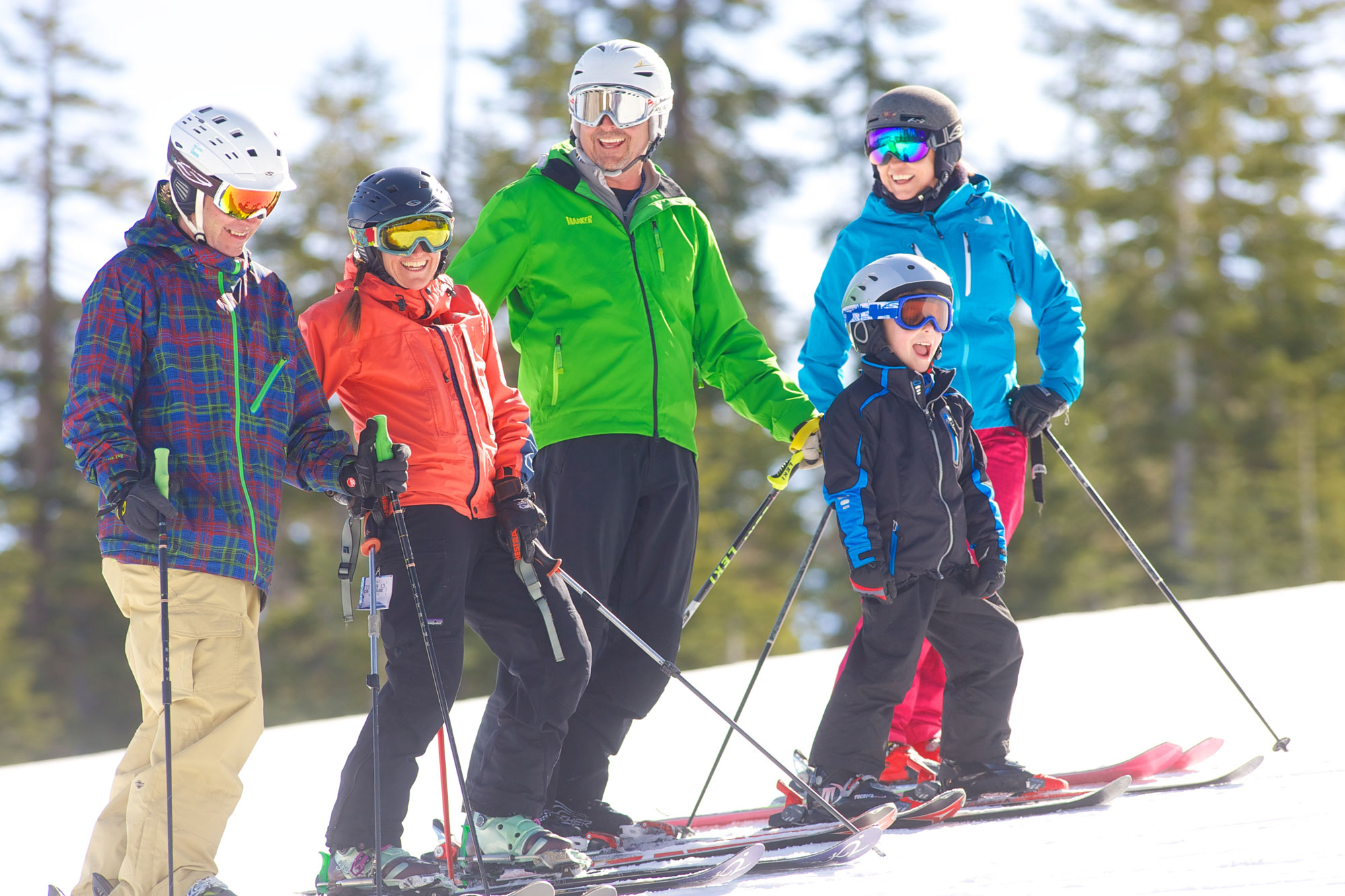 Skiing at Dodge Ridge Ski Area